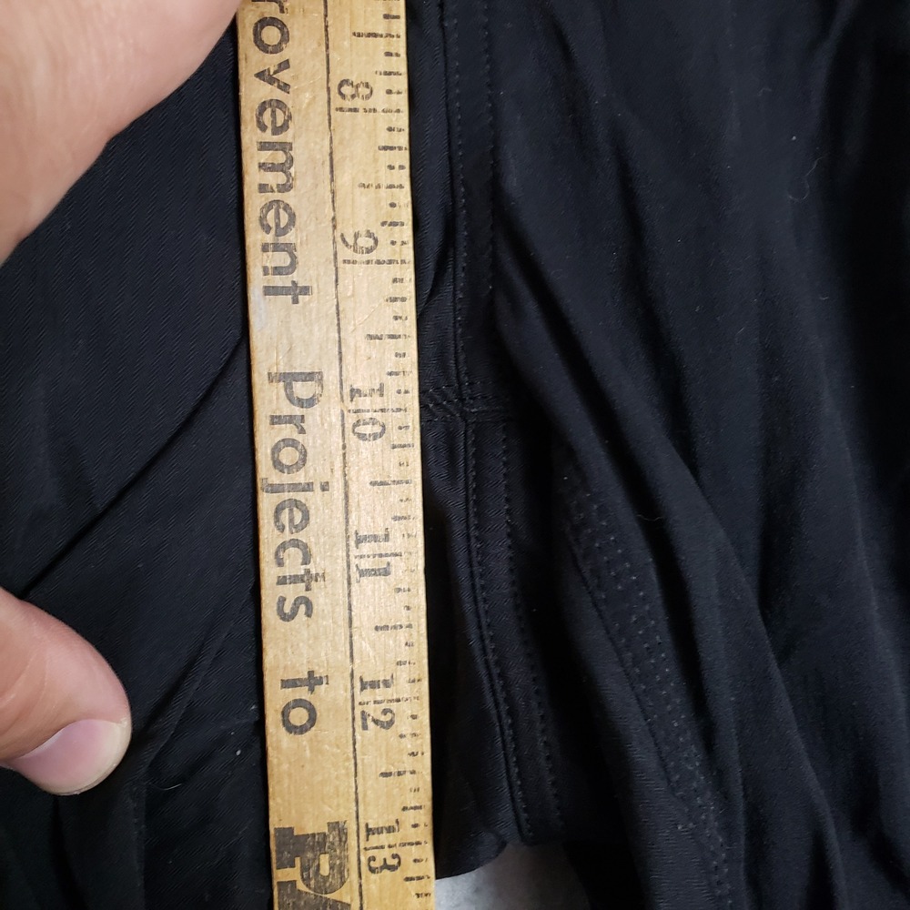The North Face Women's XL Nylon Capri Pants Black Gorpcore Sporty Hiking Granola - Picture 4 of 11